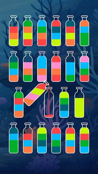 SortPuz™: Water Sort Puzzle (СортПаз)  [МОД Все открыто] Screenshot 4