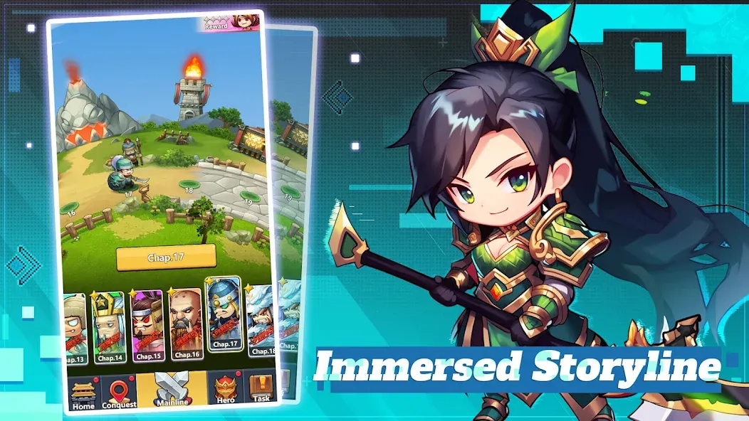 Mini Heroes: Summoners War (Мини Герои)  [МОД Бесконечные монеты] Screenshot 5