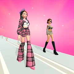 Взломанная Fashion Battle - Dress up game (Фэшнбатл)  [МОД Много денег] - последняя версия apk на Андроид