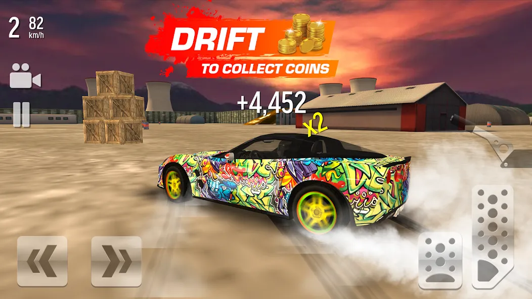 Drift Max - Car Racing (Дрифт Макс)  [МОД Много денег] Screenshot 1