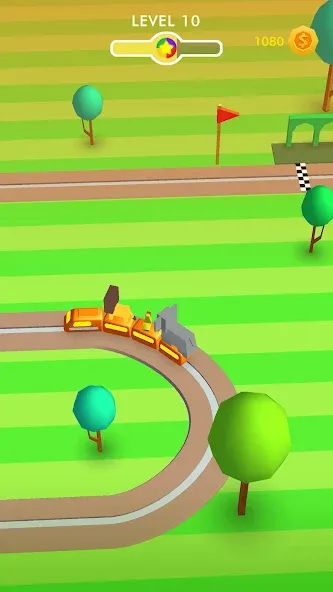 Train Adventure - Line Game (Трейн Эдвенчер)  [МОД Много монет] Screenshot 4