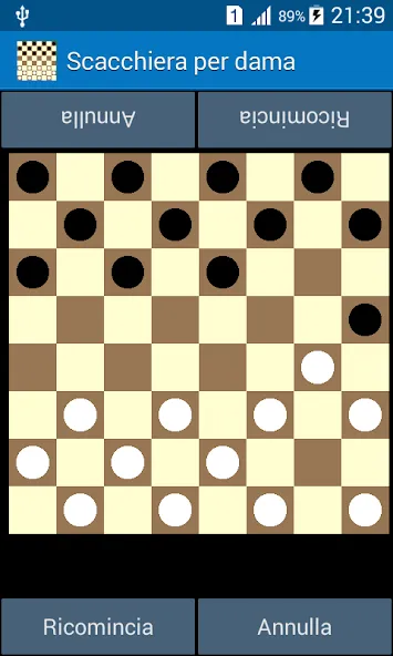 Italian Checkers - Dama (Дама)  [МОД Mega Pack] Screenshot 1