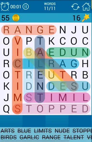 Word Search  [МОД Unlimited Money] Screenshot 1